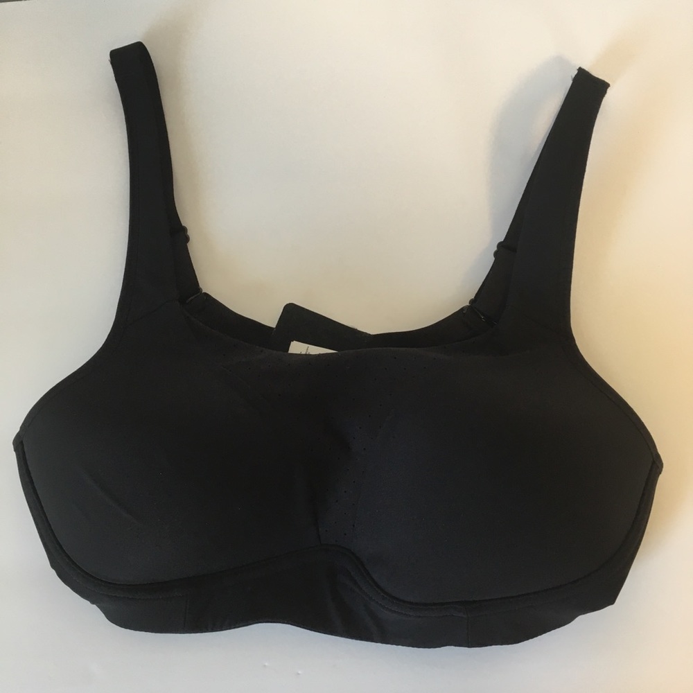 Lululemon Ta Ta Tamer Black Sports Bra Size 36C 0000087-02